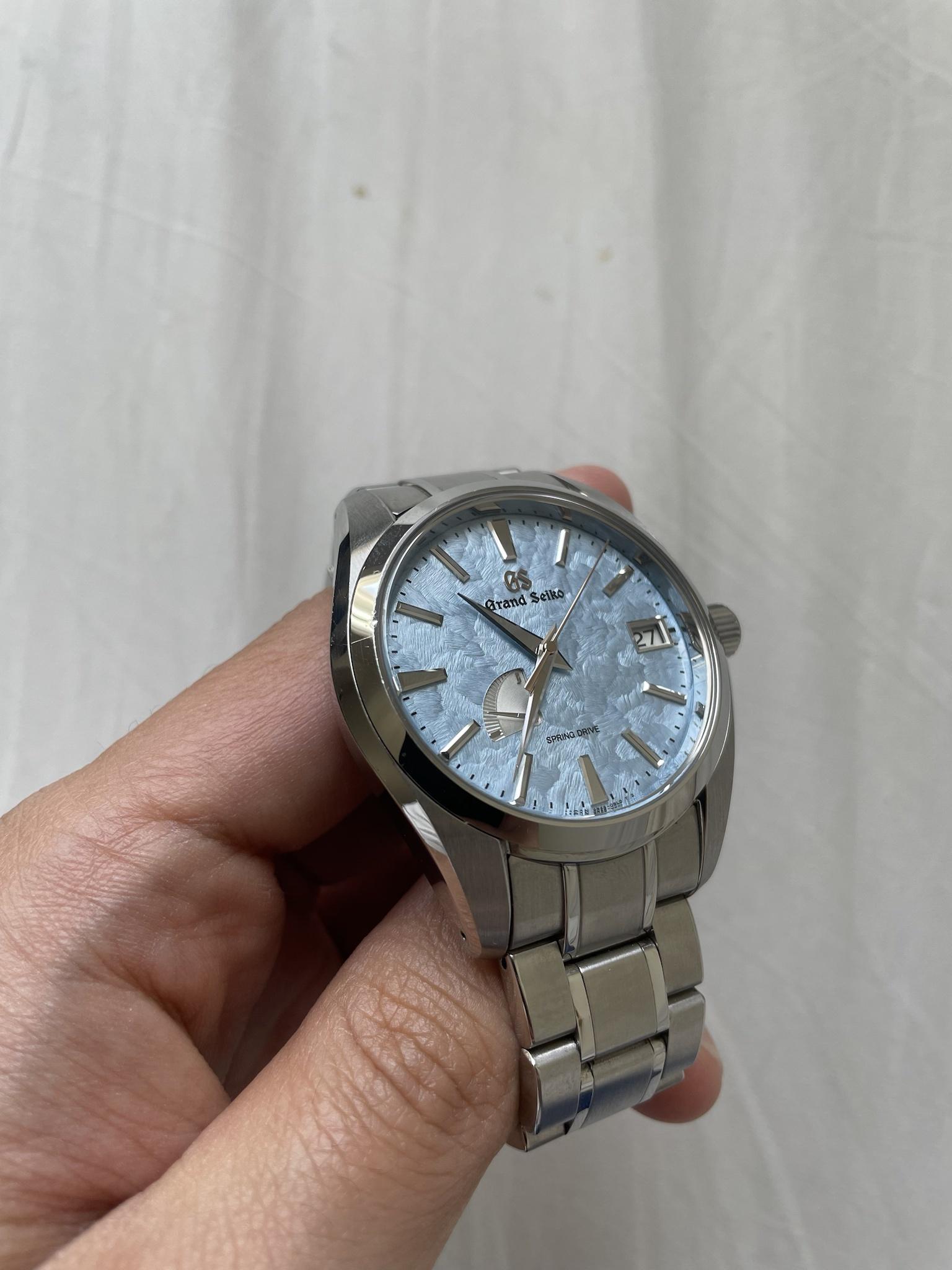 WTS Grand Seiko Limited Edition SBGA435 Skybridge WatchCharts