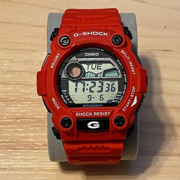 Wts Casio G Shock G 7900a 4 Rescue Series Red Digital Watch Watchcharts