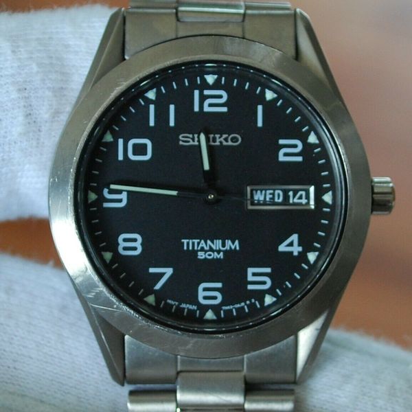 SEIKO Titanium Military Field Watch - Quartz Model SGG711 | WatchCharts