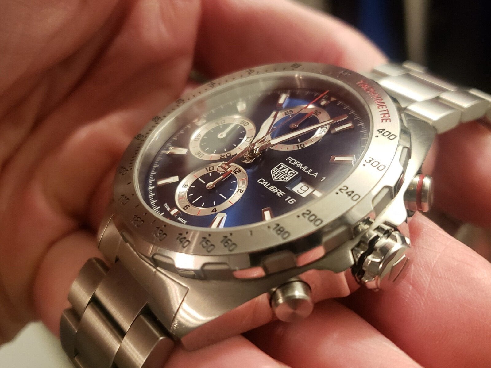 Beautiful 90s Tag Heuer Formula 1 WA1218 worn by Ross in Friends