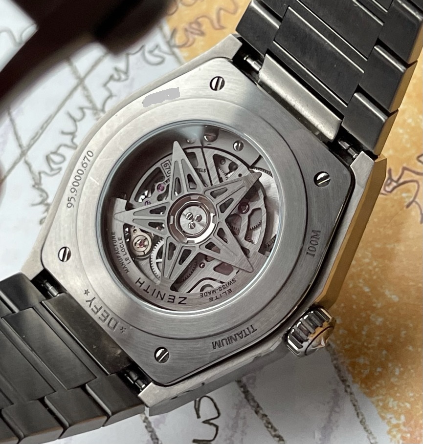 6,700 USD] Zenith Defy Classic Skeleton dial 95.9000.670/78.M9000