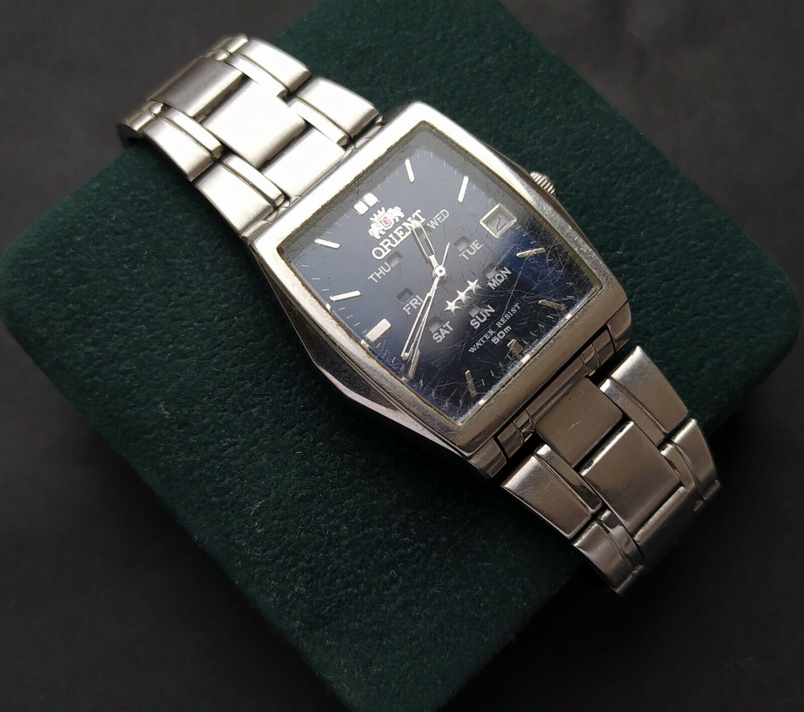 Vintage Watch Orient PMAA CO CS Automatic 50 Water Resistant Japan 