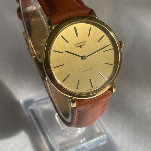 VINTAGE LONGINES AUTOMATIC SWISS WATCH L645.1 GOLD PLATED FULLY WORKING ...