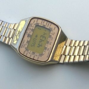 Seiko M158-5009 Pan Am World Time Vintage LCD Digital Watch - good, honest  watch | WatchCharts