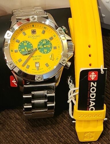 Zodiac Watch ZO6909 Signed Tim Cahill Special Edition *NEW* Very