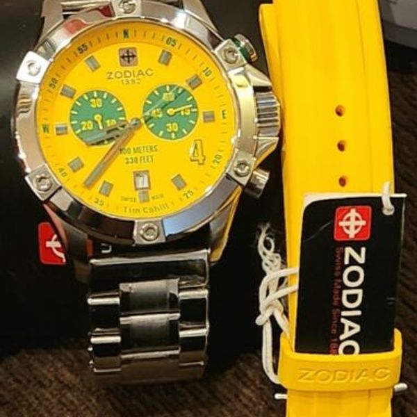 Zodiac Watch ZO6909 Signed Tim Cahill Special Edition *NEW* Very