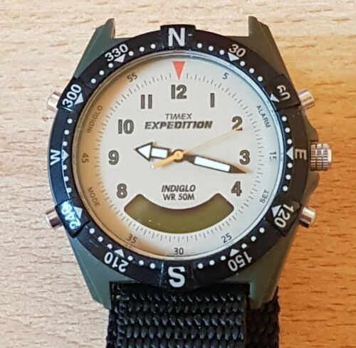 timex expedition indiglo wr50m cr2016