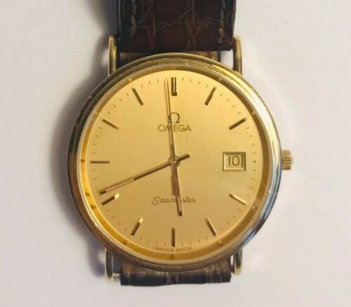 Omega SEAMASTER 1987 JUBILEE BA 196.750 MZ Gold 18ct 750 sehr