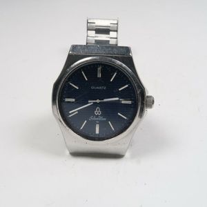 Vintage SEIKO QUARTZ SILVERWAVE 7121-703A STAINLESS Mens Watch