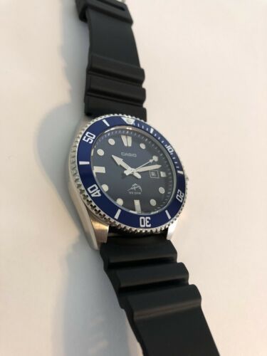 Casio Duro Blue MDV106 Blue diver watch | WatchCharts Marketplace