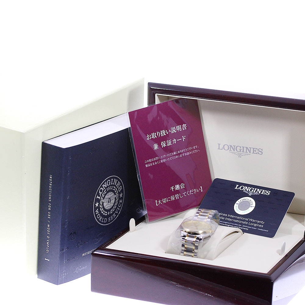 Unused item With box and warranty card LONGINES Longines