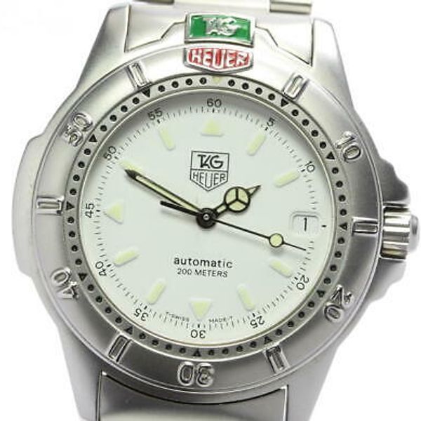 TAG HEUER 4000 series 699.706KA White Dial Automatic Men's Watch_536578