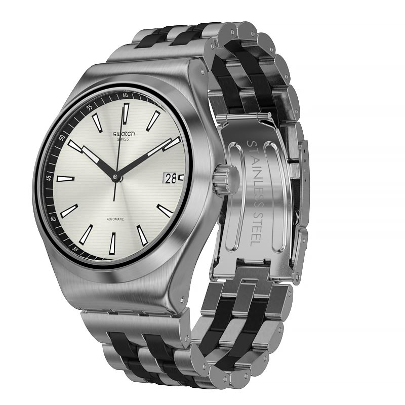 Official Store] Swatch SISTEM SILVERLINE System Silver Line