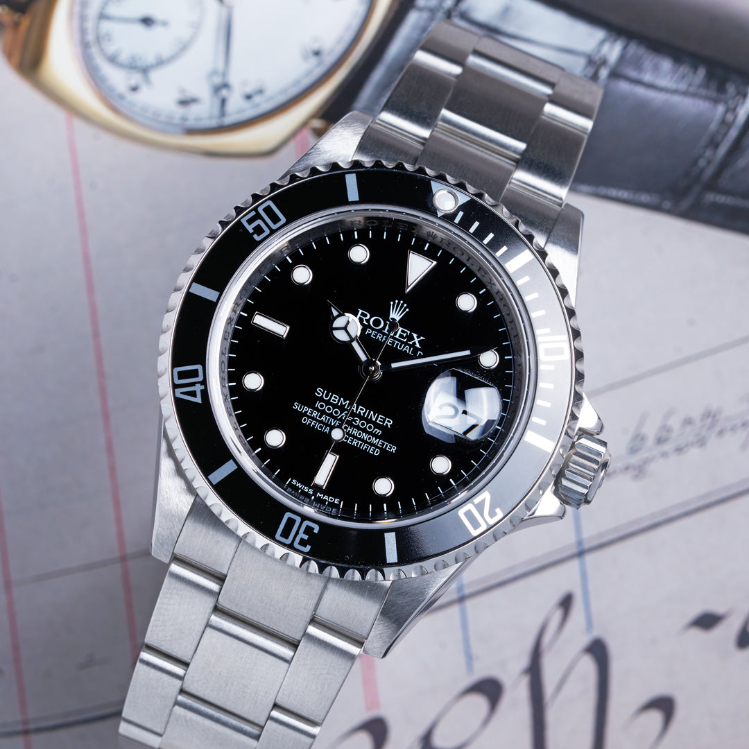 FS 2009 Rolex Submariner Date Ref. 16610 with Box Papers