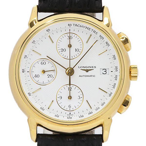 [LONGINES] Longines "Grand Classic Chronograph" L4.686.2.12.2 Men's automatic winding 1 month