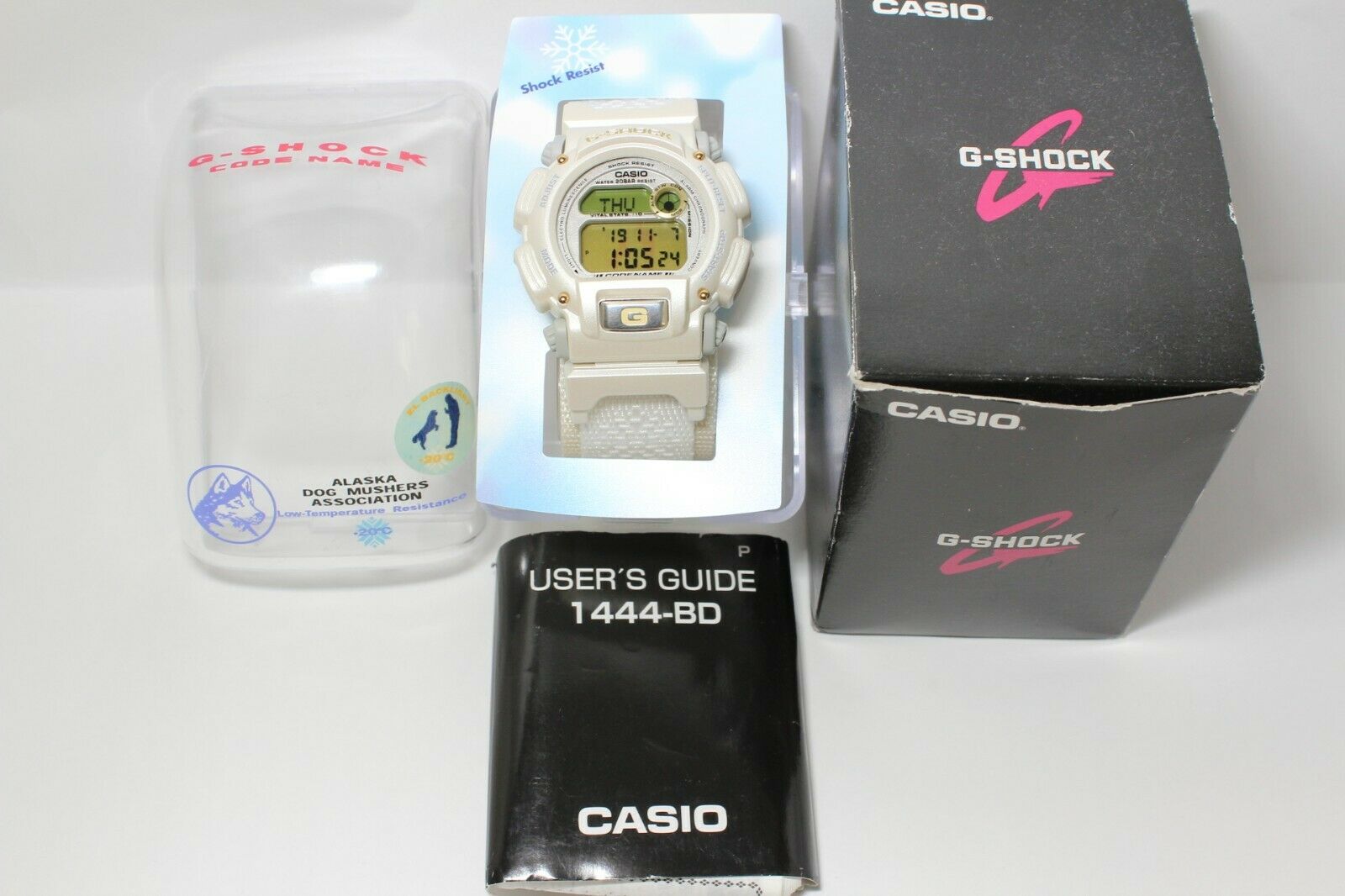 CASIO DW-8800AJ CODENAME ADMA FAIRBANKS ALASKA white Watch G-Shock 