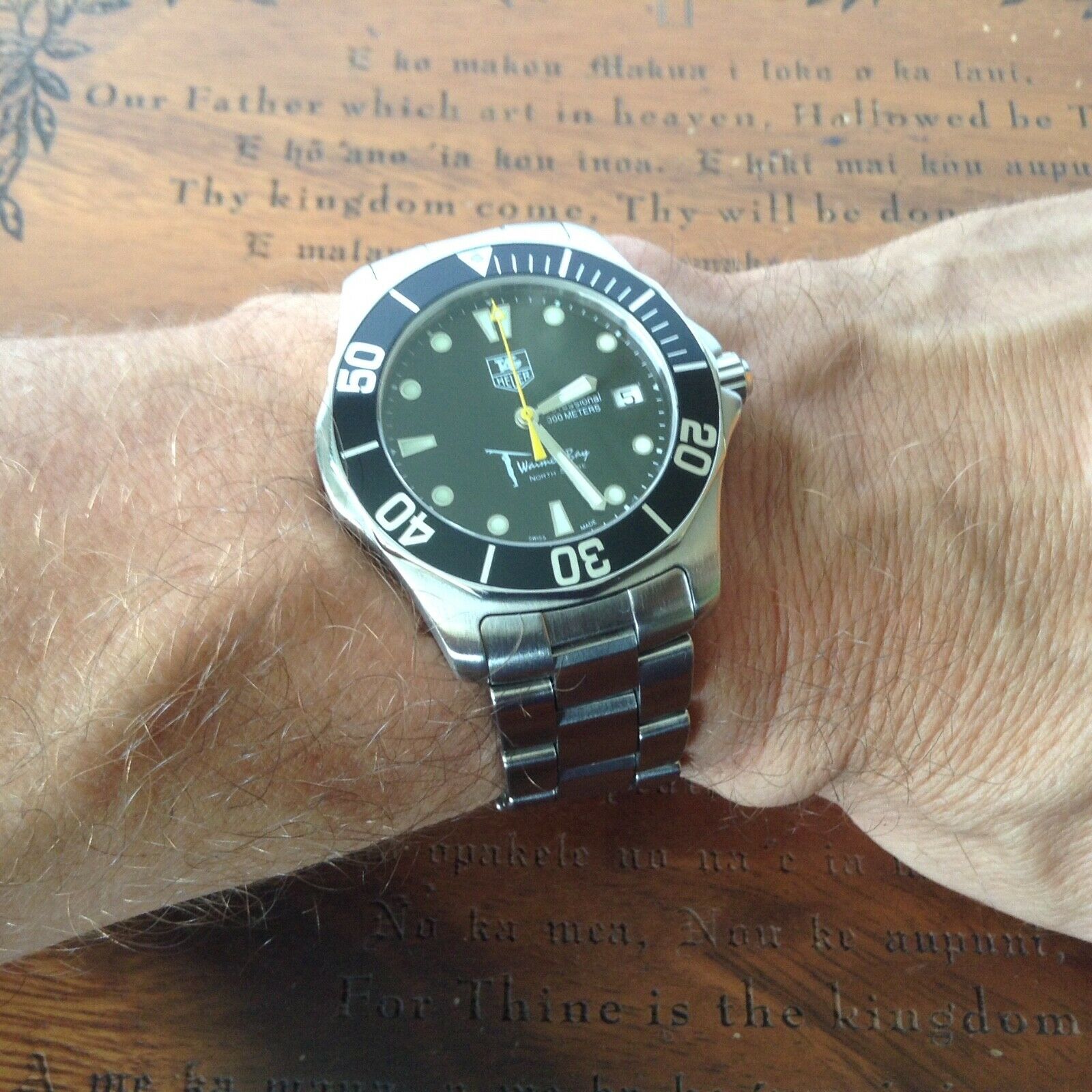 Limited Edition TAG Heuer Aquaracer Eddie Aikau Waimea WAB1113 