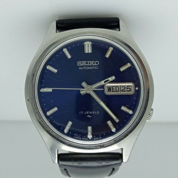 VINTAGE SEIKO AUTOMATIC 7009-8028 MEN'S WATCH | WatchCharts Marketplace