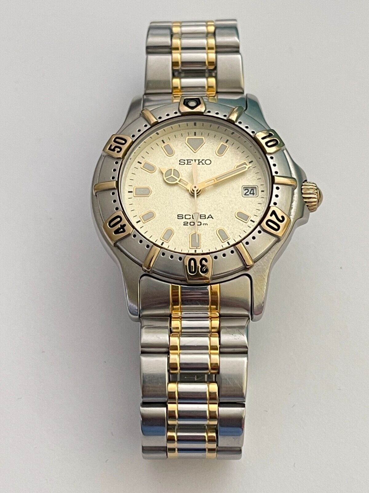 Vintage Seiko 7N35-6010 Watch Seiko SCUBA 200 M Air Diver's Watch 