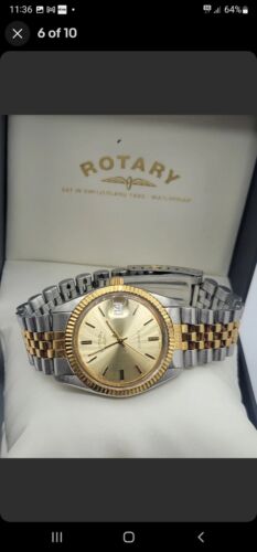 Rotary Datejust Quartz Watch Boxed WatchCharts Marketplace