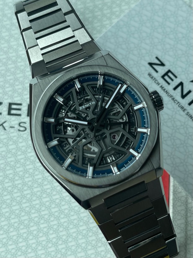 6,700 USD] Zenith Defy Classic Skeleton dial 95.9000.670/78.M9000