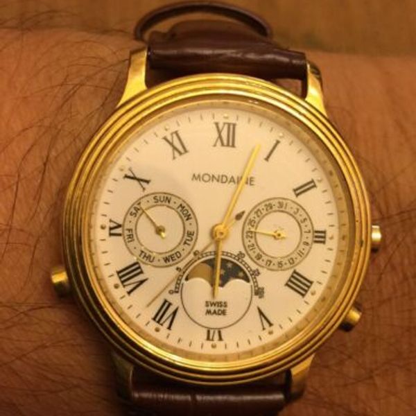 Mondaine Moonphase selling w Date