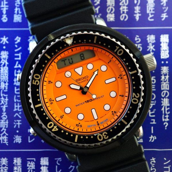 650 USD] Seiko H558-500A Orange Arnie | WatchCharts