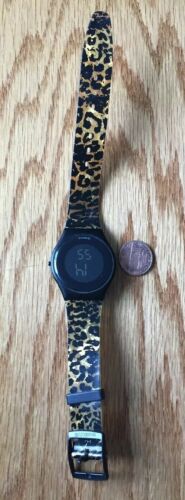 Swatch hot sale leopard watch