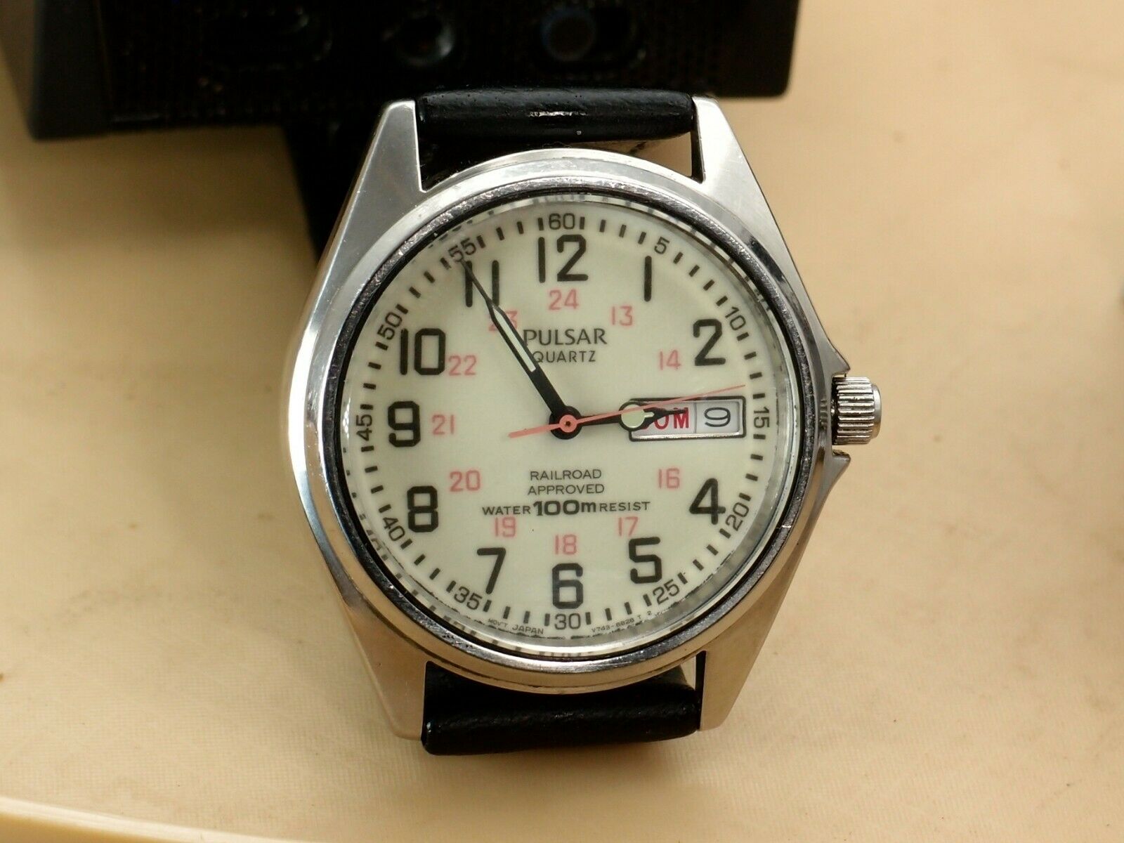 Pulsar railroad approved hot sale watch pj6007