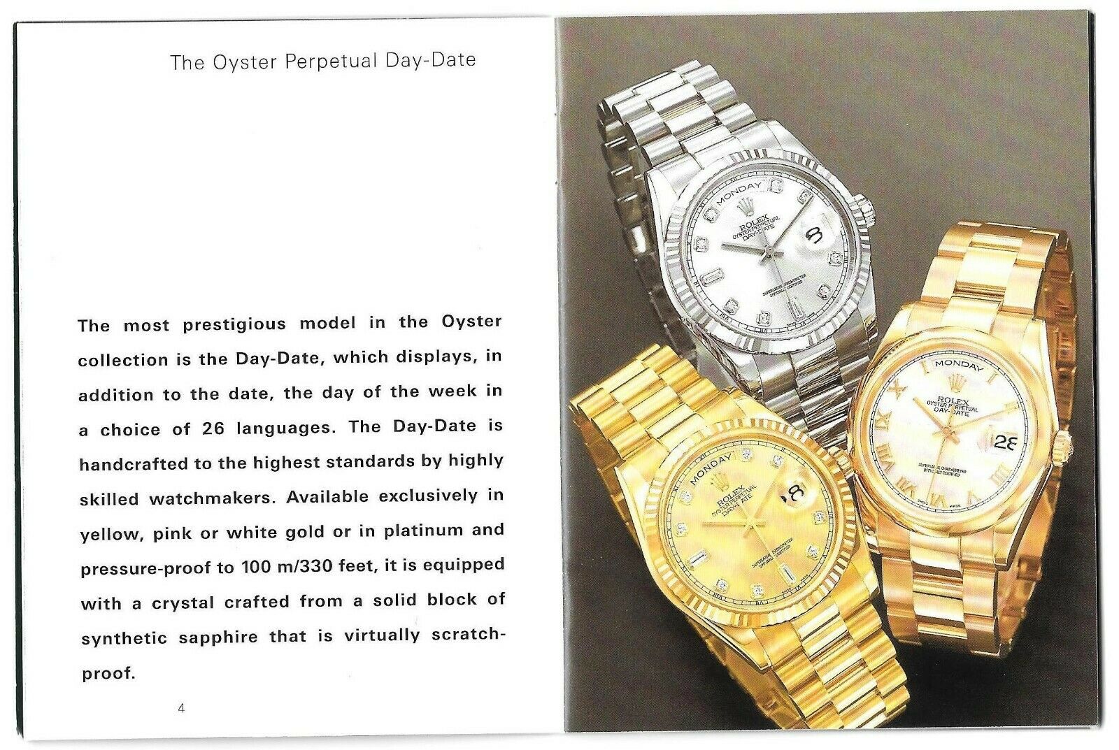 Rolex 2003 2025 price list