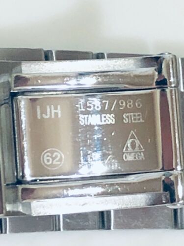 Omega Aqua Terra Bracelet Band 1587/986, 19mm, OEM, for mod 231.10