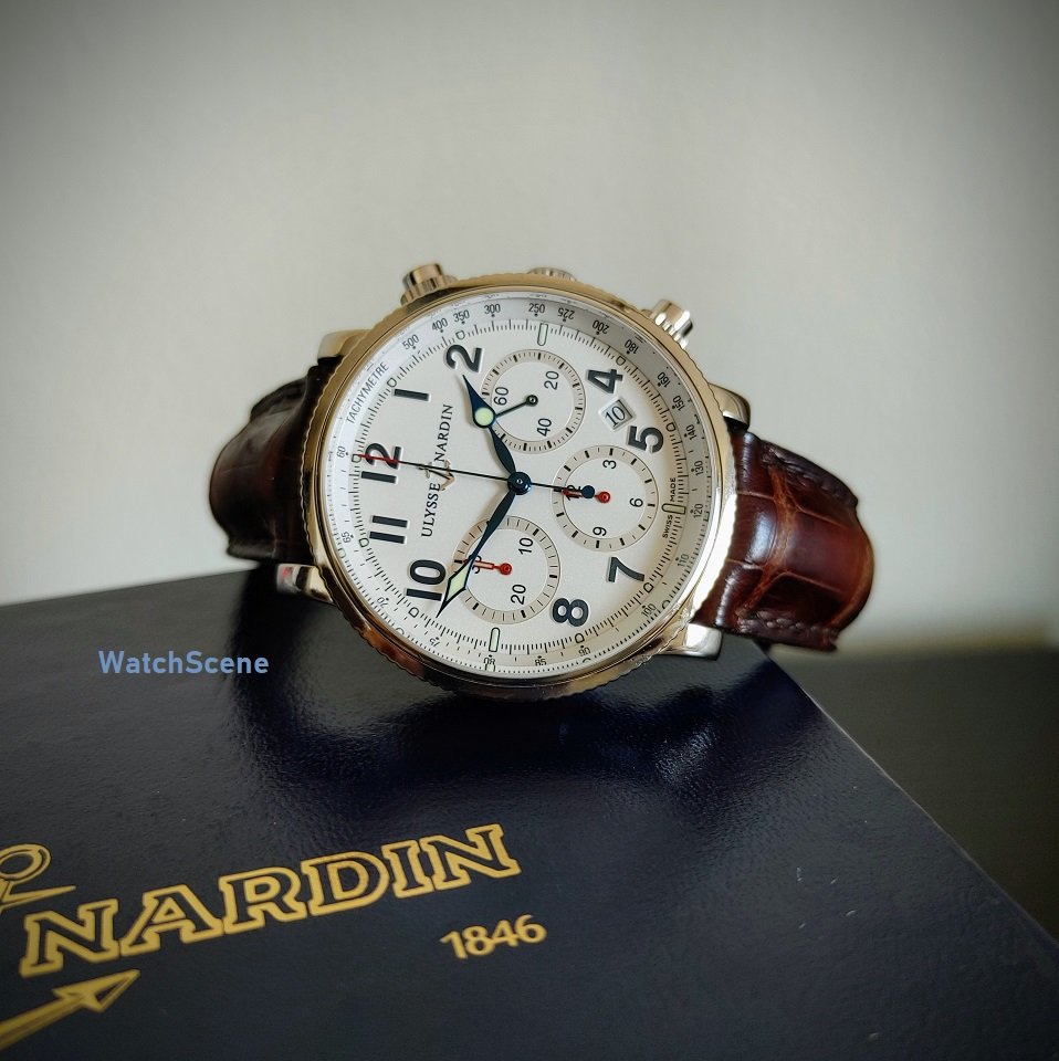 FS Ulysse Nardin Marine Chronograph 353 88 WatchCharts Marketplace