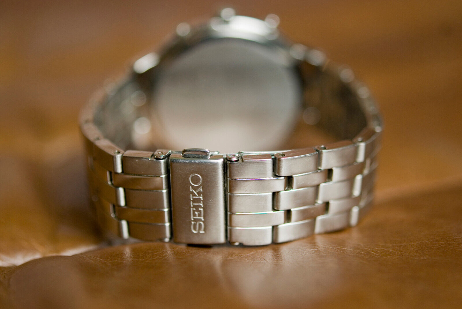 SEIKO 7B52-0AH0 Solar Radio Wave Control Stainless Steel Men