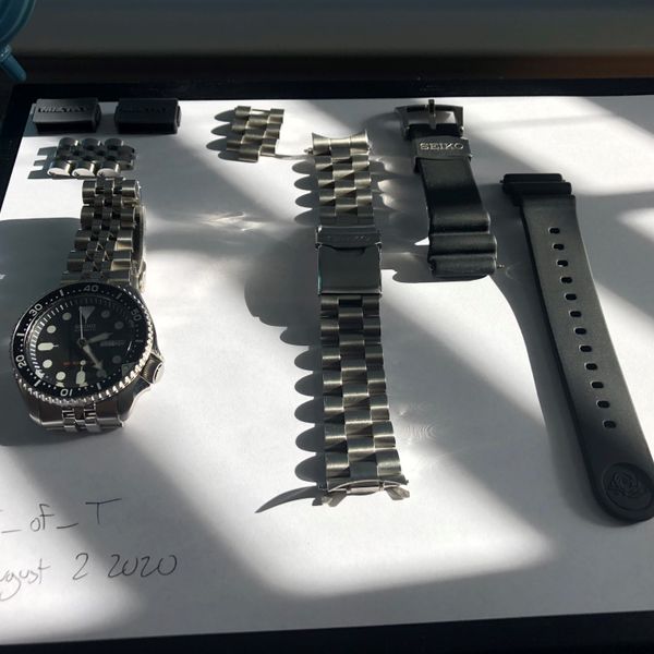 For Sale Seiko SKX007, Excellent Condition, Strapcode Jubilee