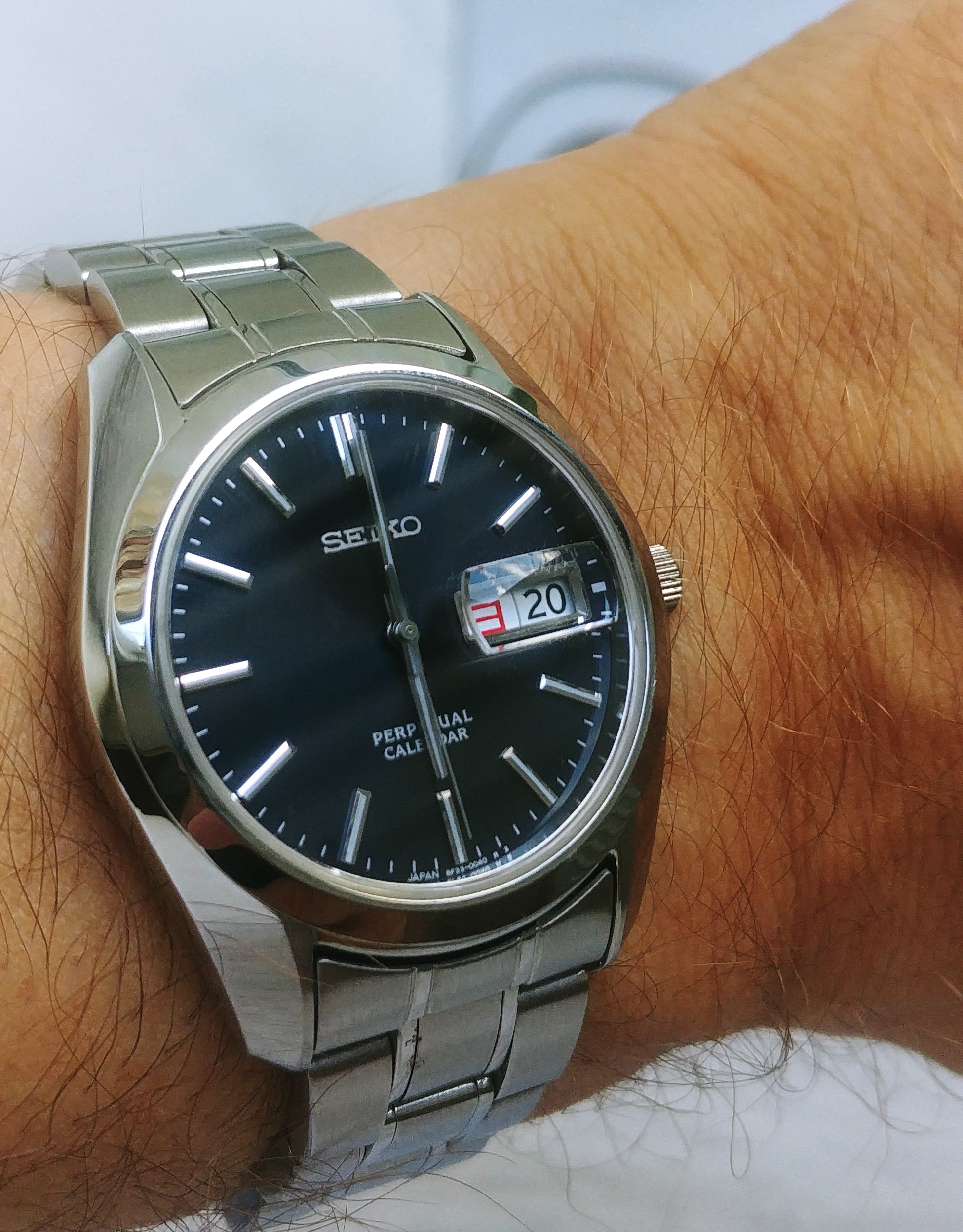 FS: SEIKO SBQL005 (8F33-0040) Perpetual HAQ $399 | WatchCharts