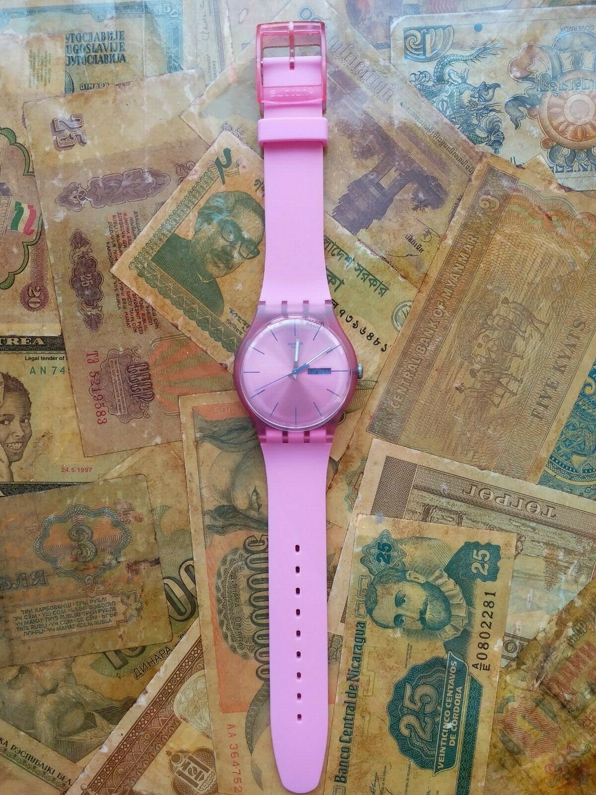 Reloj Swatch PINK REBEL SUOP700