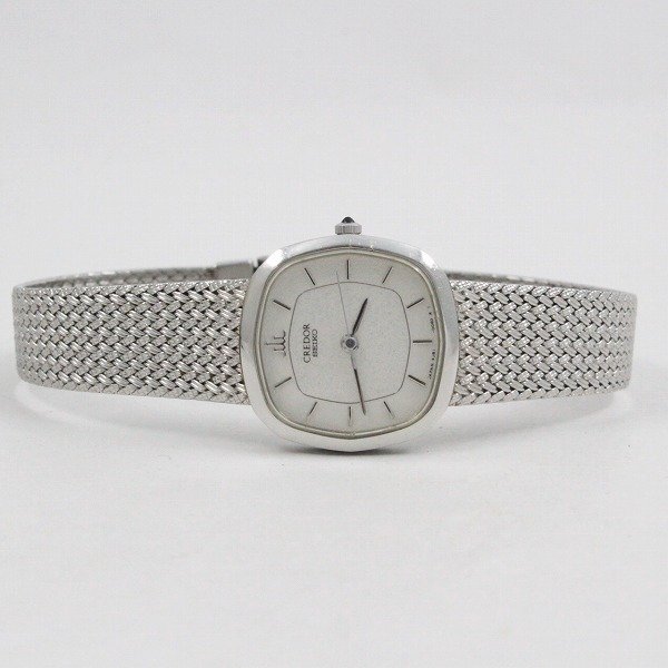 Used] SEIKO Seiko Credor Quartz Women's Watch Silver Dial