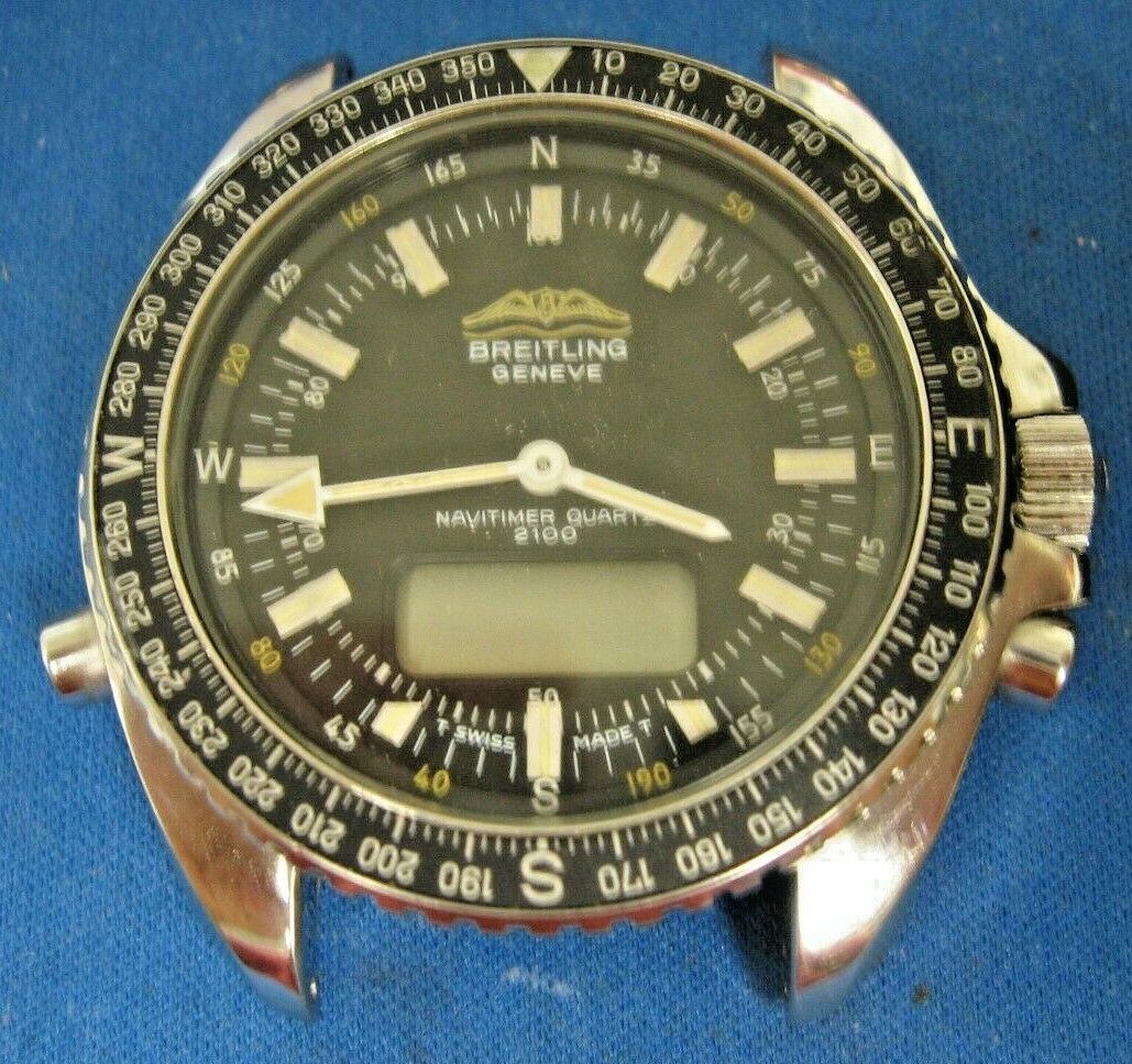 BREITLING NAVITIMER QUARTZ 2100 MOVEMENT NEED REPAIR WatchCharts Marketplace