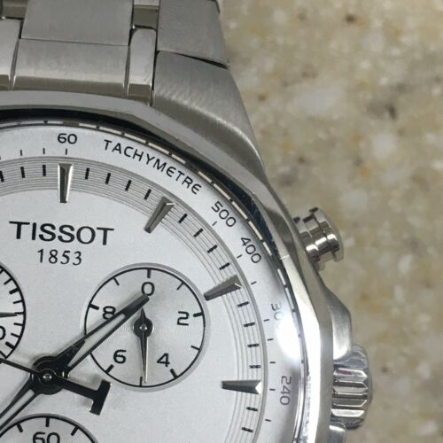 TISSOT Stainless Steel PRX 100M Quartz Tachymetre Chronograph