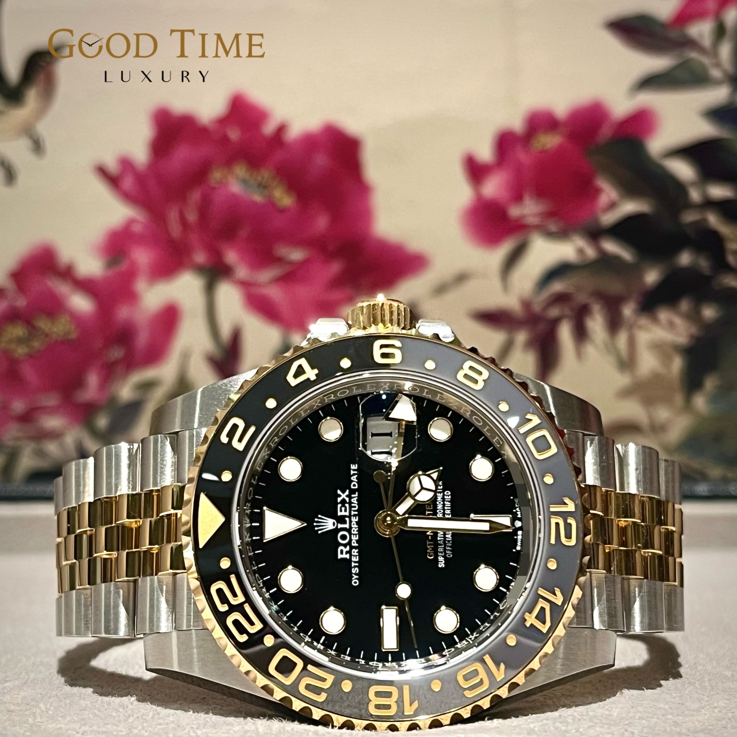 2024 Feb BNIB Rolex Oyster Gmt Master II 126713GRNR Guinness