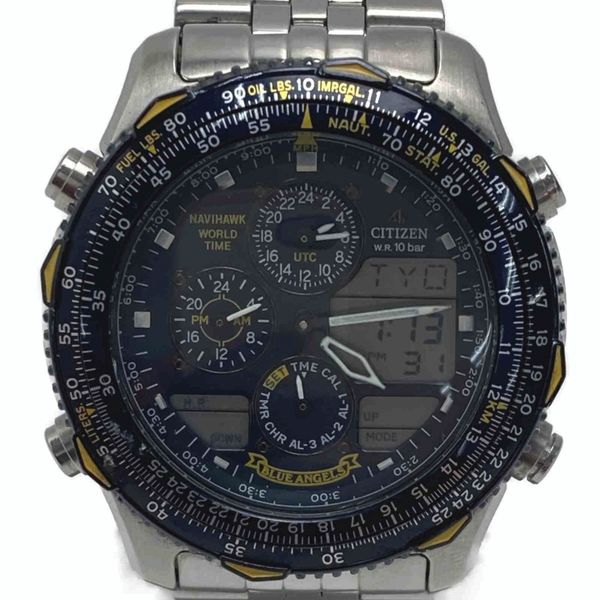 Used] CITIZEN Citizen Promaster Navihawk Blue Angels C300-Q00842 navy ...