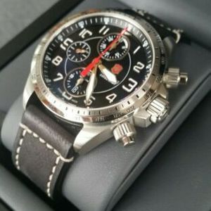 みーさん VICTORINOX SWISS ARMY Chrono Pro Automatic Chronograph Steel Men's