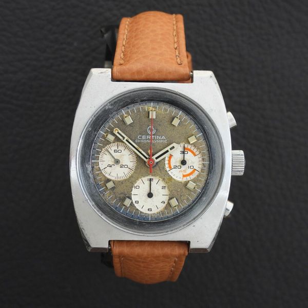 vintage-certina-chronolympic-valjoux-72-chronograph-tropical-dial-ref