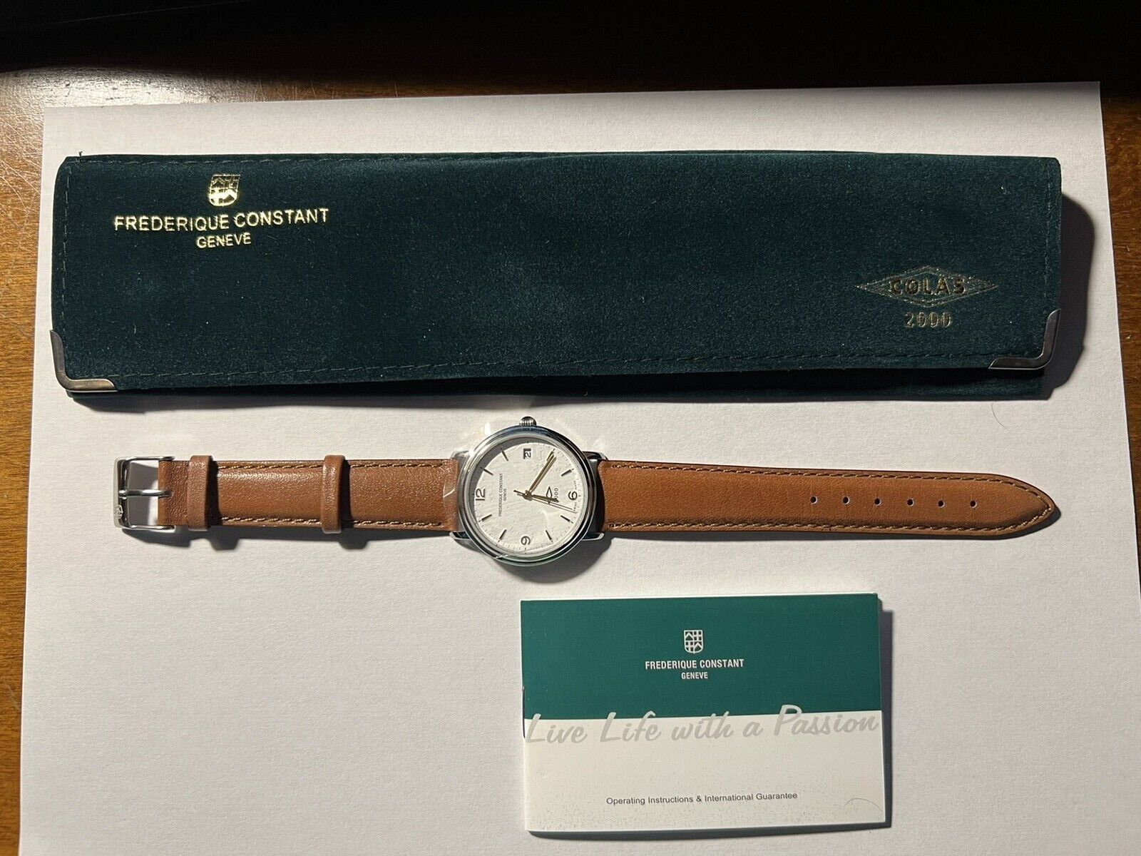 Frederique Constant Fc 240a36 Colas Watch WatchCharts Marketplace