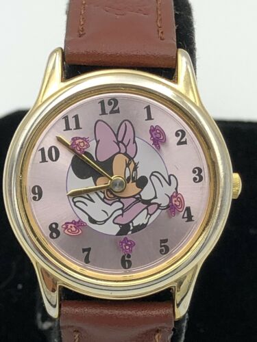 Disney SII Marketing Seiko Minnie Mouse Watch Purple ROTATING