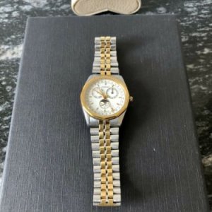 Tissot PR100 Vintage Watch Calendar Moonphase P365/465 Men Swiss