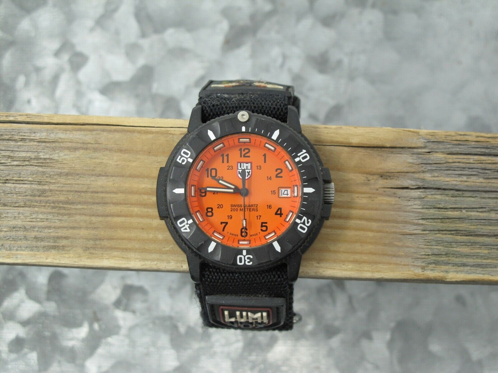 LUMINOX Navy Seal Series 3000/3900 Orange Dial Men's Watch