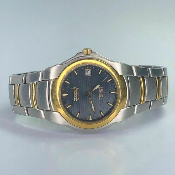 Citizen EcoDrive Mens Watch Date Window Perpetual Calander WatchCharts