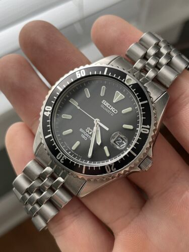 Vintage Seiko sports 150 Stainless Steel Diver 7n42 6a00