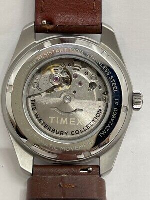 時計 TIMEX WaterBury automatic TW2V24800 Timex Waterbury Traditional Diver Mens Watch TW2V24800
